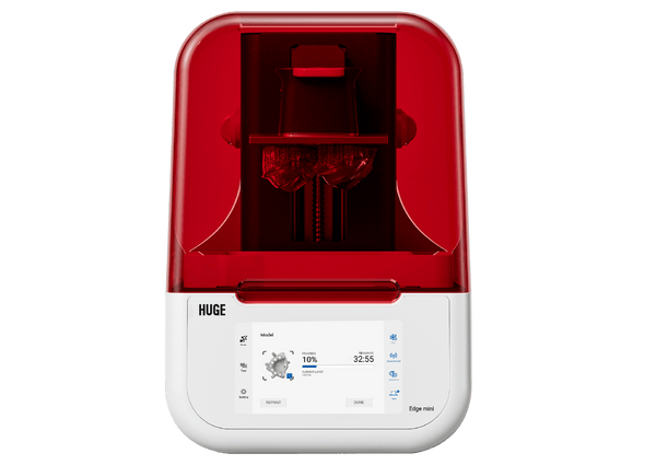 HUGE Edge Mini dental 3D printer, front view